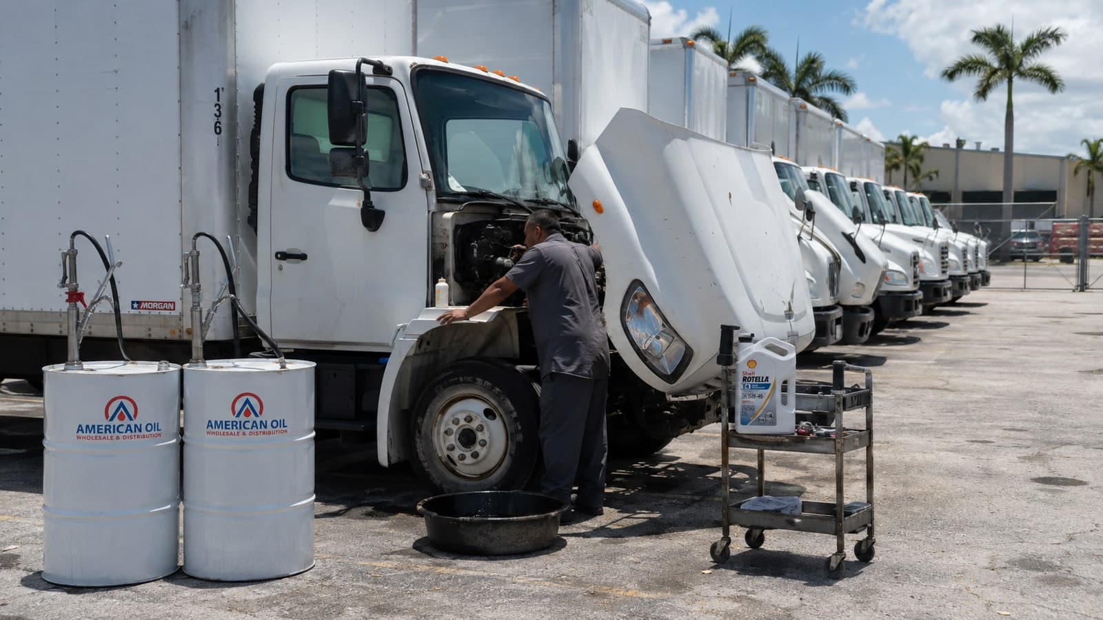 Mantenimiento preventivo de flotas: cómo armar su calendario de cambios de aceite en el sur de la Florida