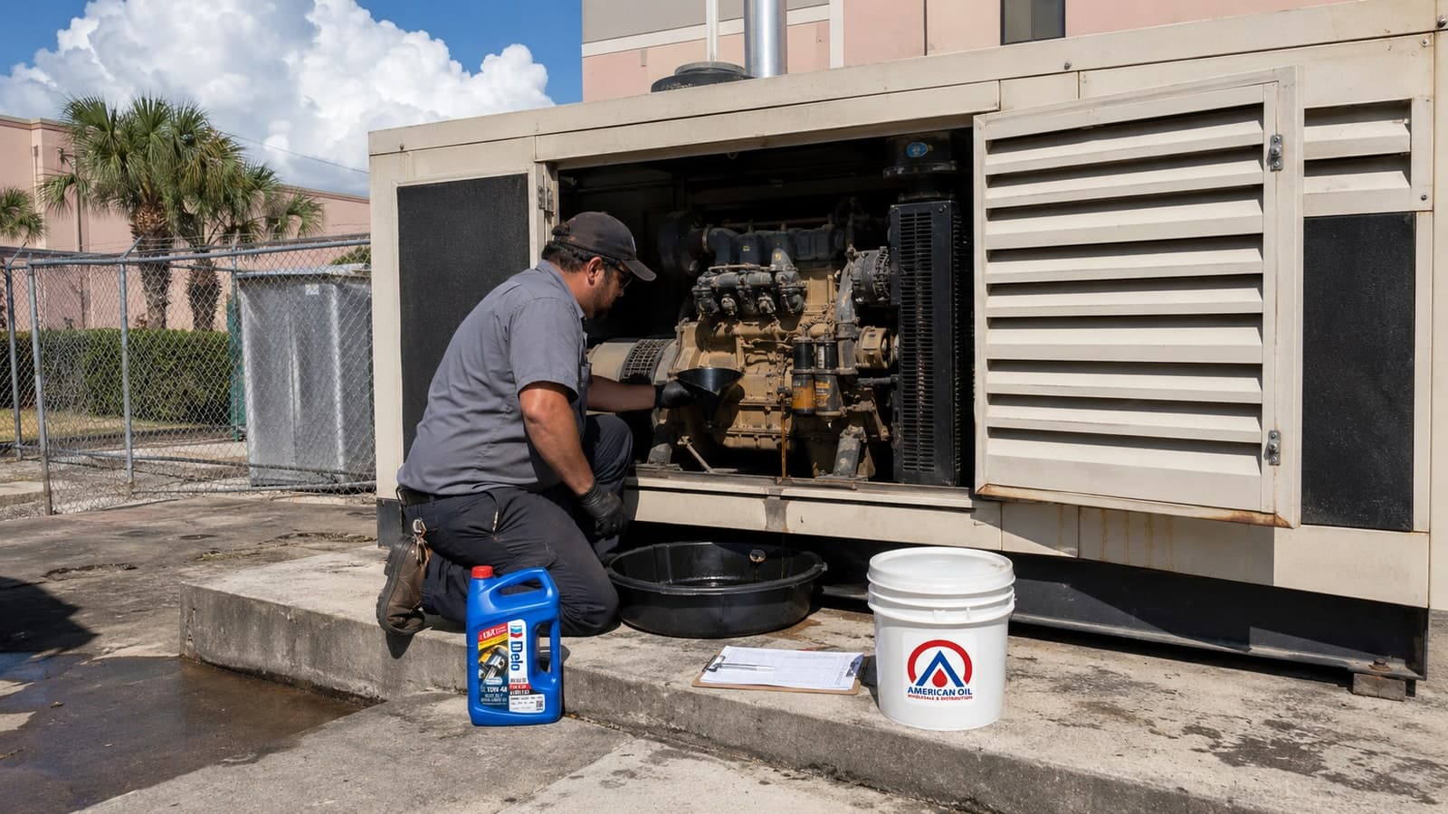 Aceite para generadores diésel: lo que su instalación en el sur de la Florida necesita antes de la temporada de huracanes