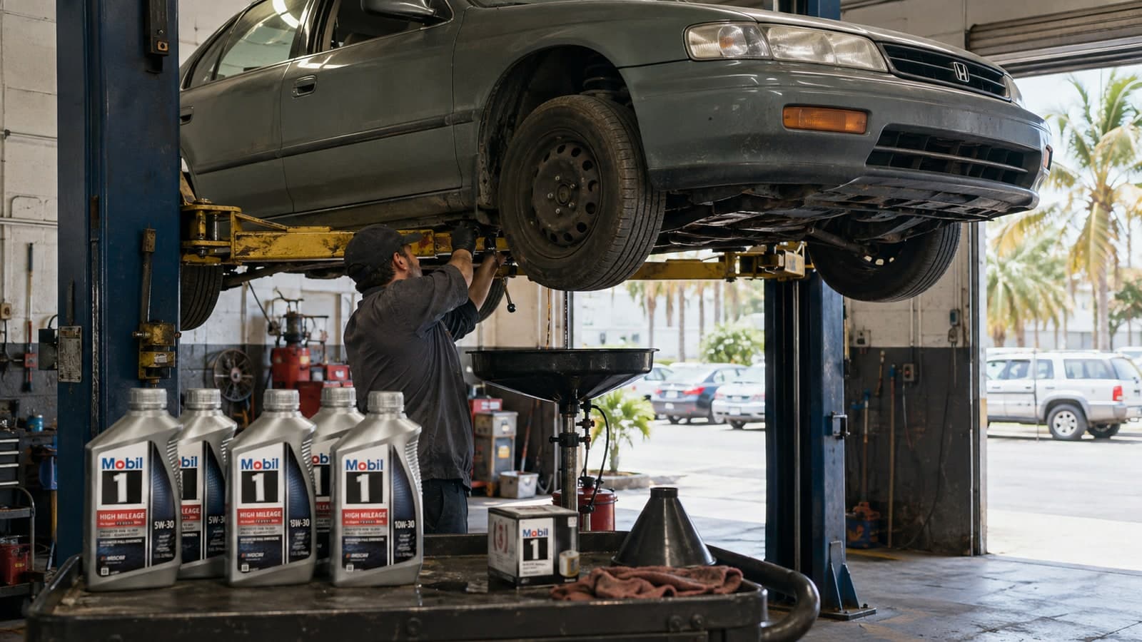 High-Mileage Motor Oil: What South Florida Shops Need to Stock and Why