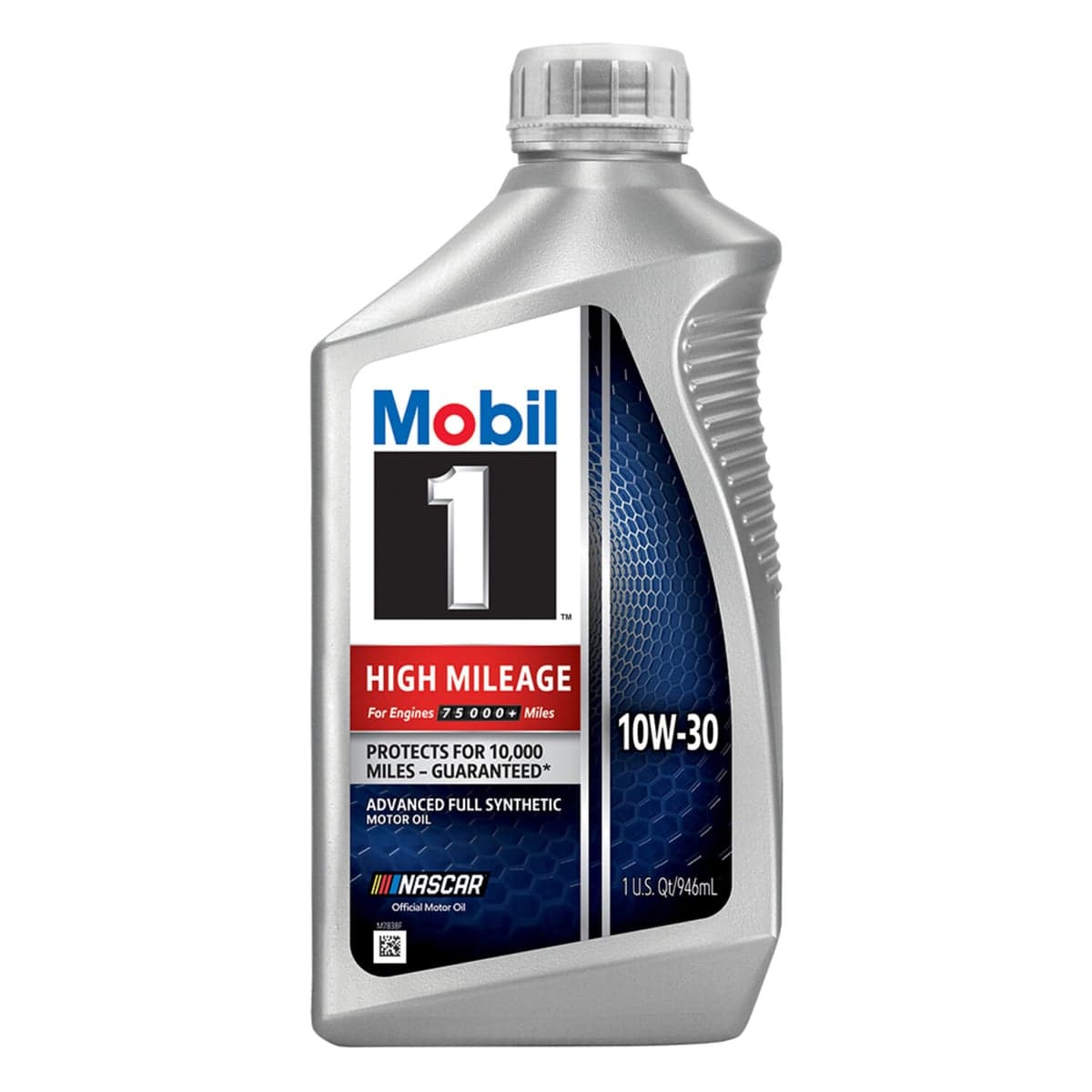 Mobil 1 High Mileage Aceite de Motor Totalmente Sintético SAE 10W-30