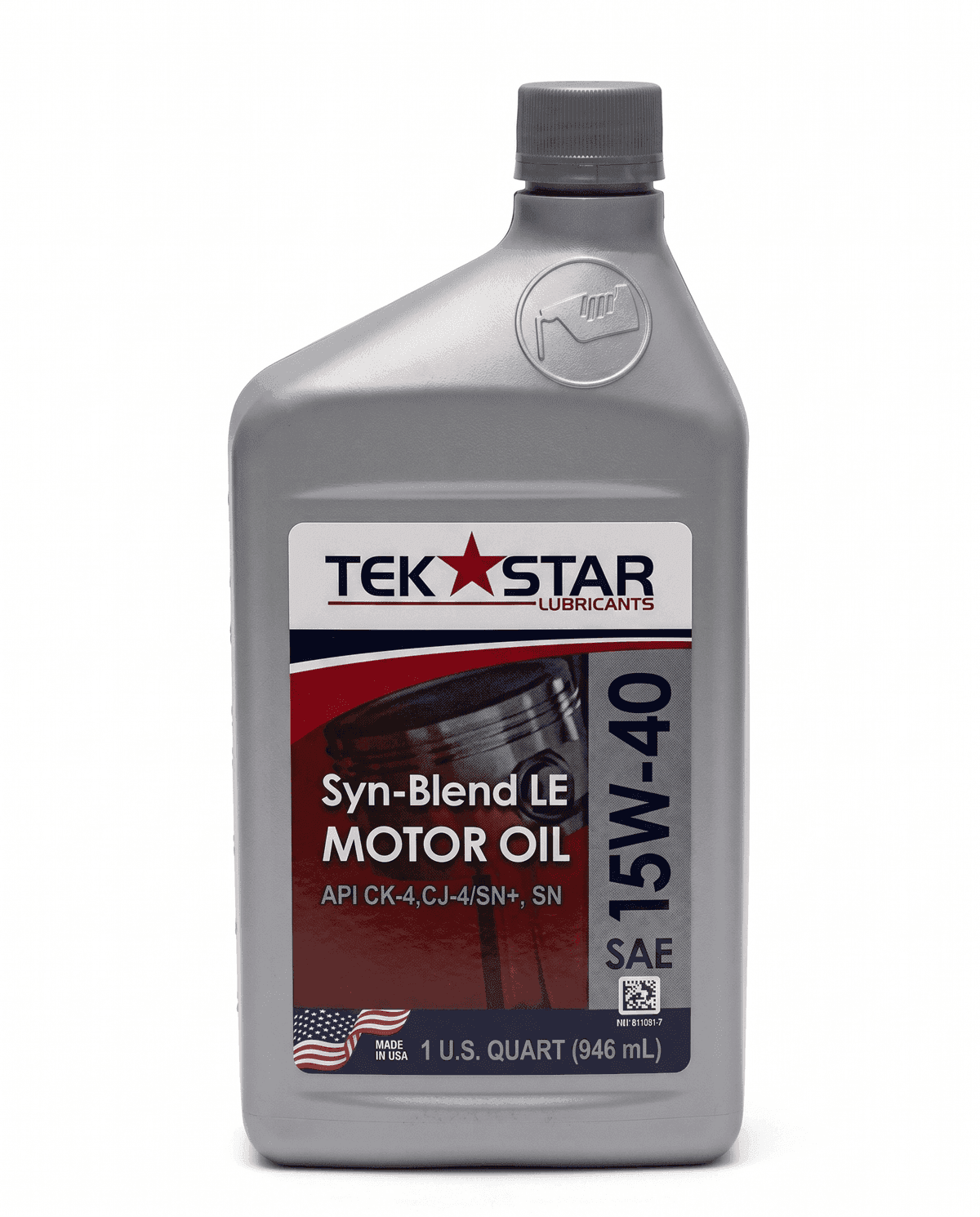 TekStar LE Aceite de Motor Semi-Sintético CK-4/SN SAE 15W-40