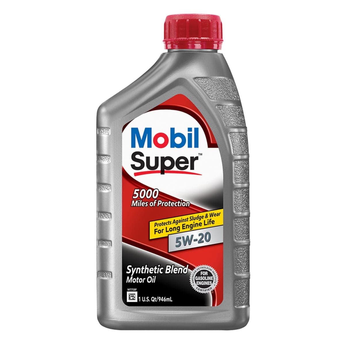 Mobil Super 5000 Aceite de Motor Semi-Sintético SAE 5W-20
