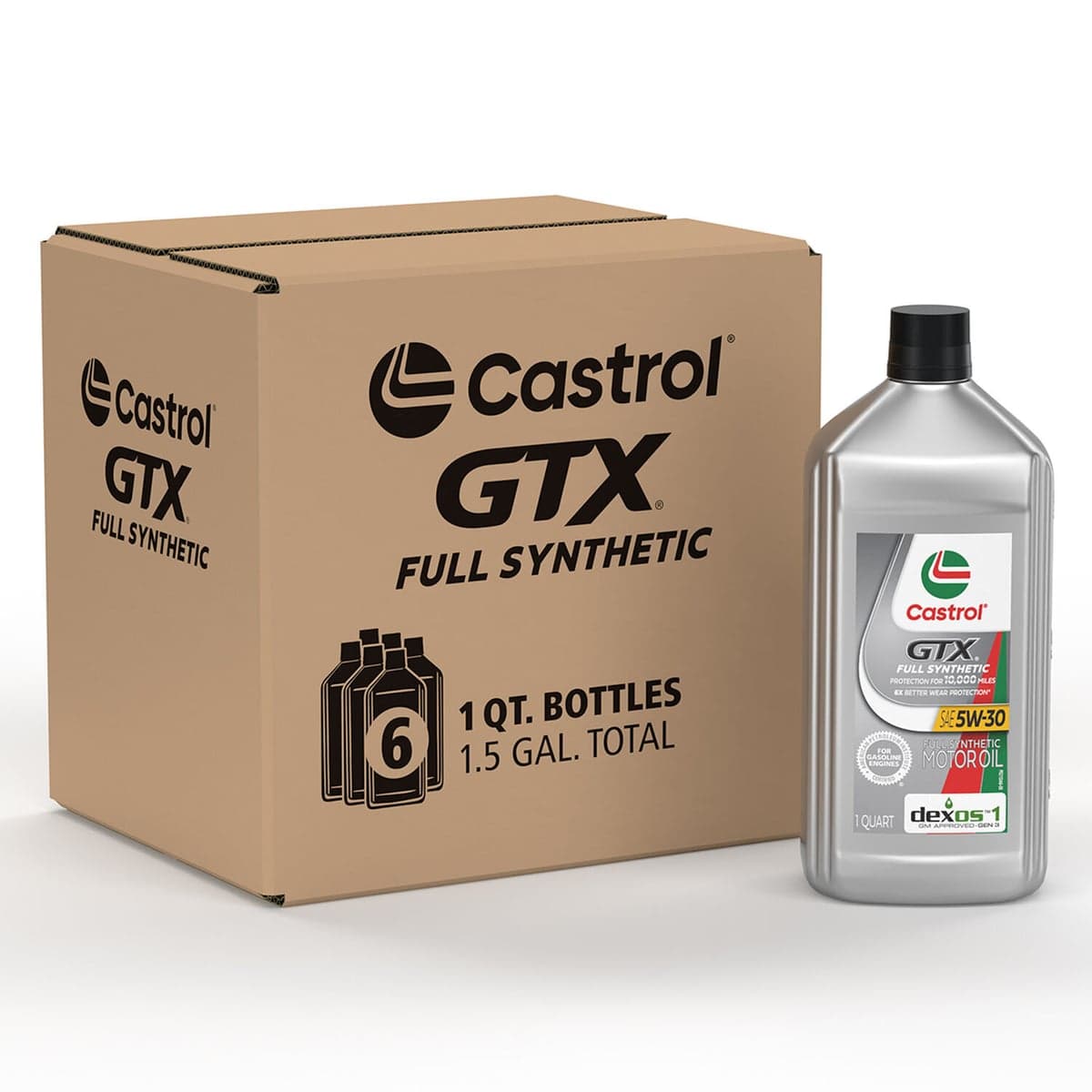 Castrol GTX Aceite de Motor Totalmente Sintético SAE 5W-30