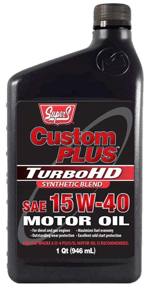 Custom Plus Turbo HD Aceite de Motor Semi-Sintético CI-4/SL SAE 15W-40