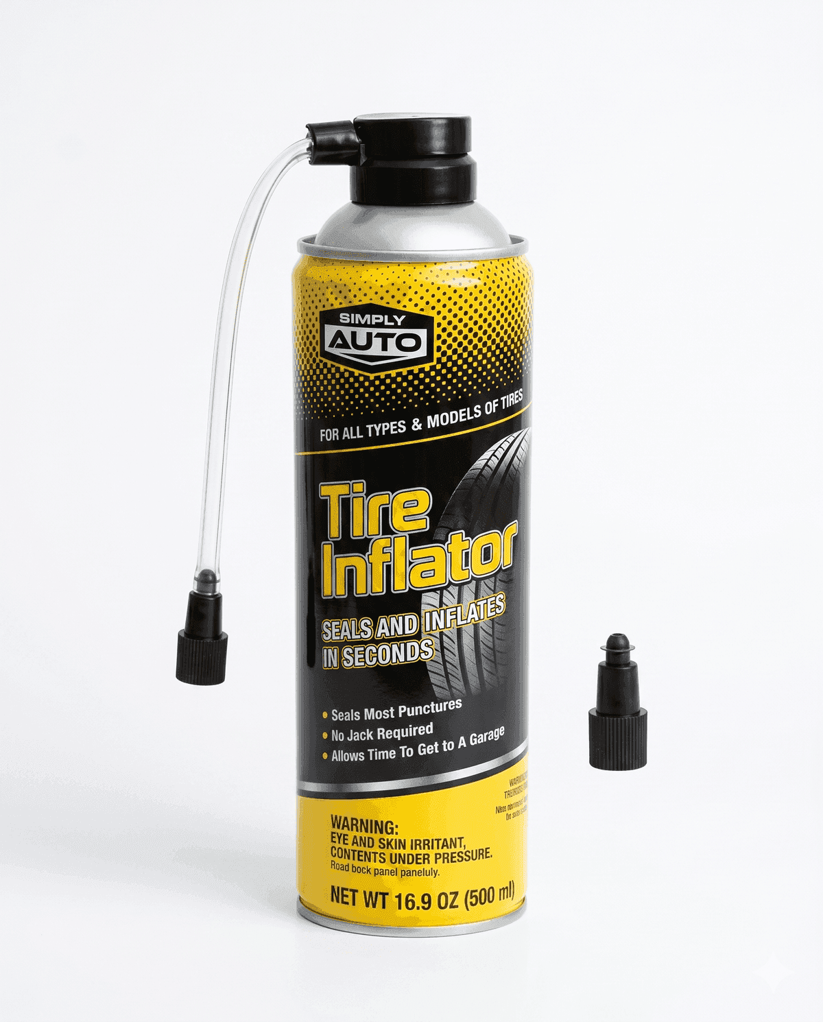 Simply Auto Inflador de Llantas con Manguera