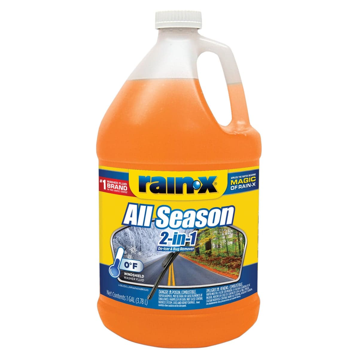 Rain-X All Season Windshield Washer Fluid Orange