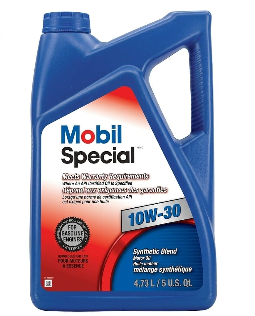 Mobil Special Synthetic Blend Motor Oil SAE 10W-30 - Image 2