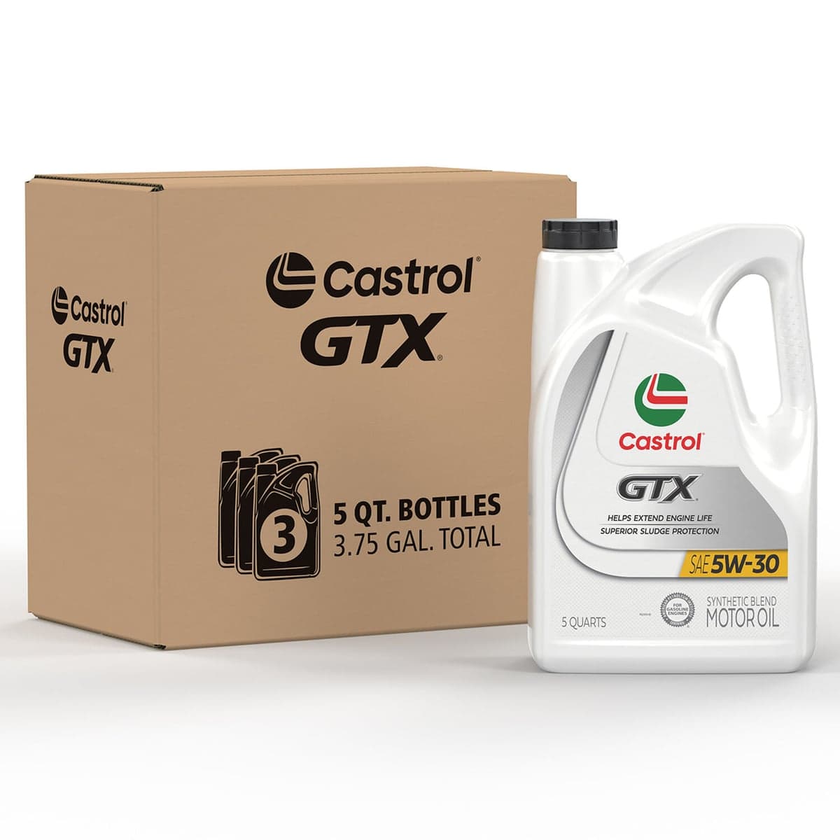 Castrol GTX Aceite de Motor Semi-Sintético SAE 5W-30 - Imagen 2