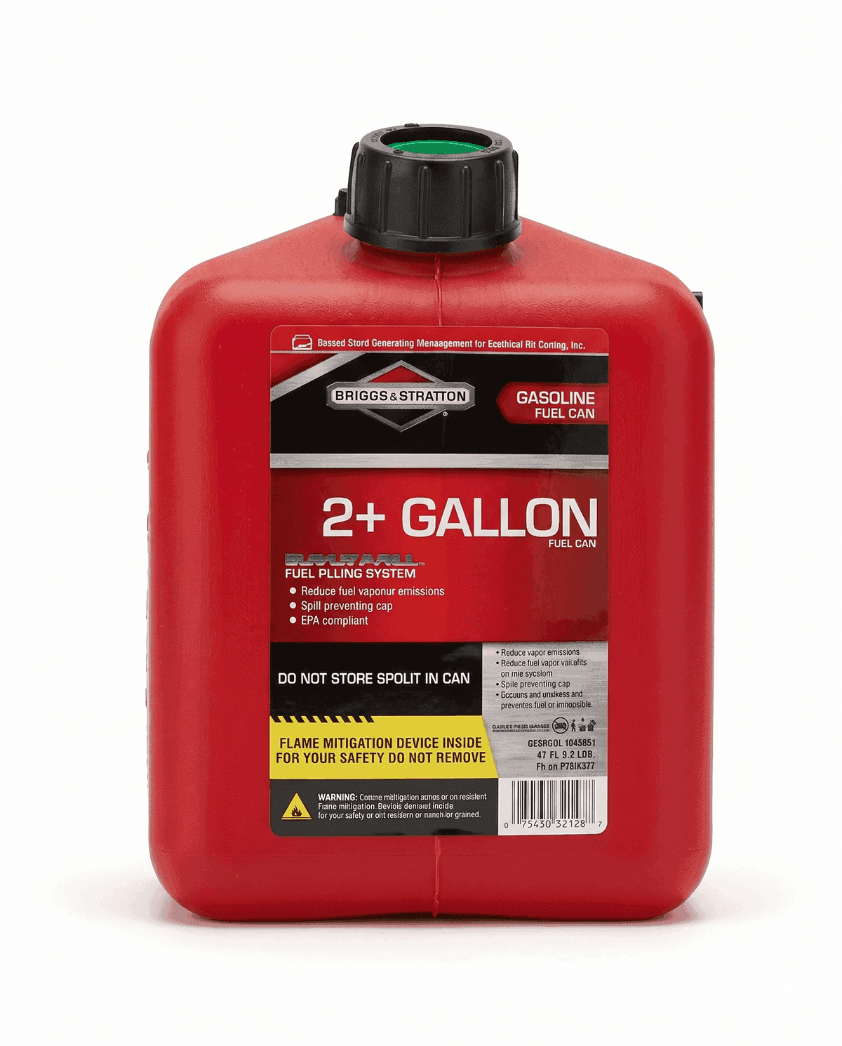 Briggs Tanque de Gasolina Plus 2 Galones