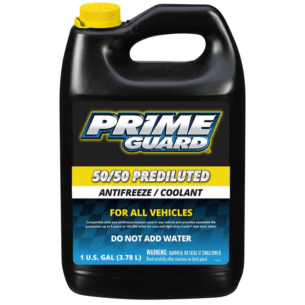 Prime Guard Yellow 50/50 All Vehicle Antifreeze AF-3100