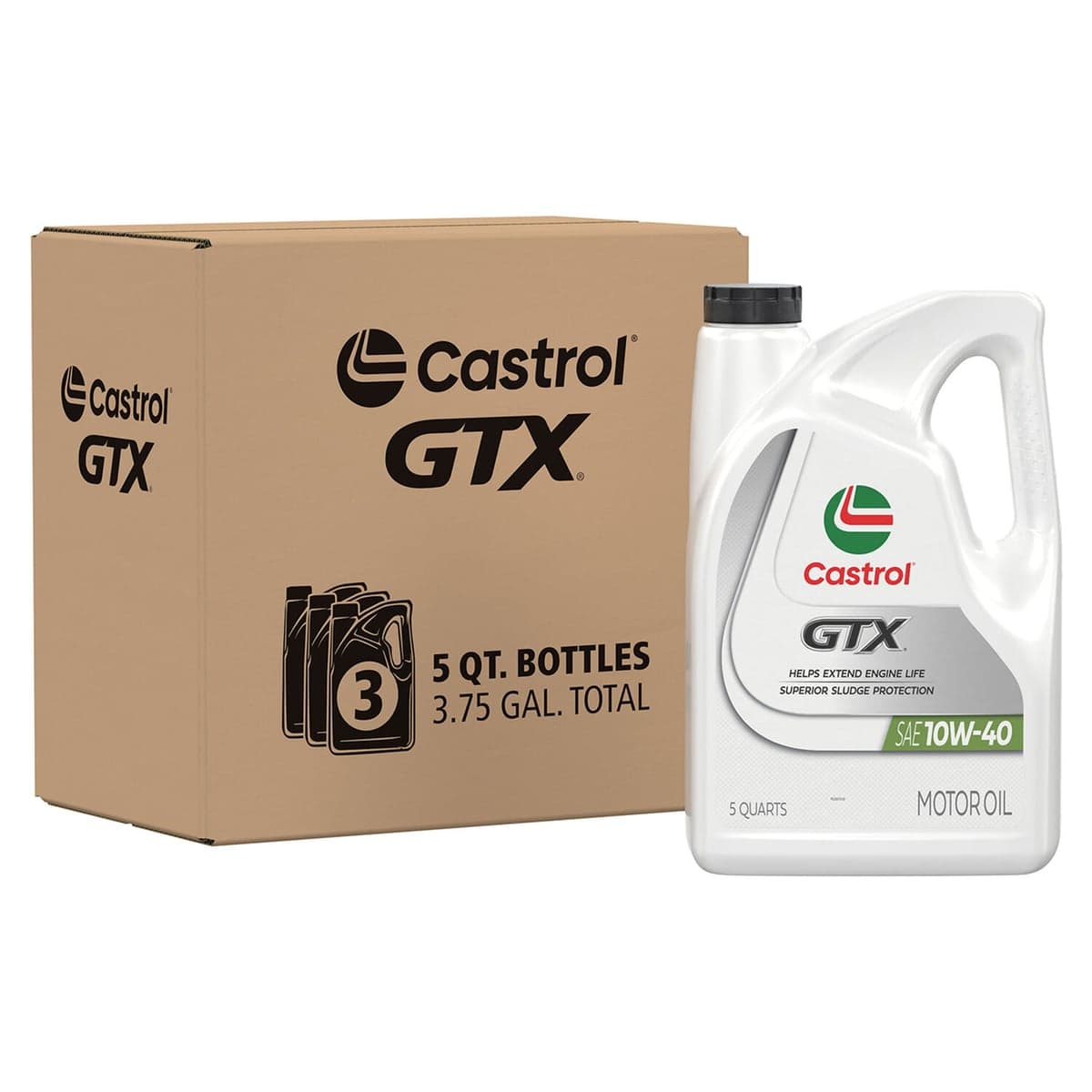 Castrol GTX Aceite de Motor Convencional SAE 10W-40 - Imagen 2