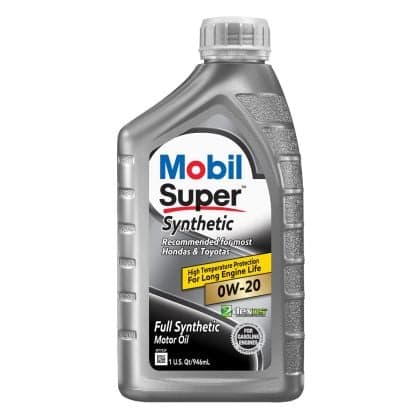 Mobil Super Aceite de Motor Sintético SAE SN GF-5 SAE 0W-20