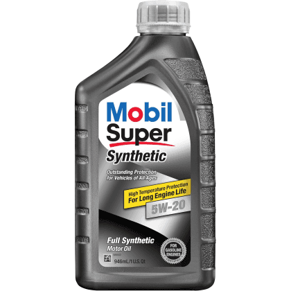 Mobil Super Aceite de Motor Sintético SAE SN GF-5 SAE 5W-20