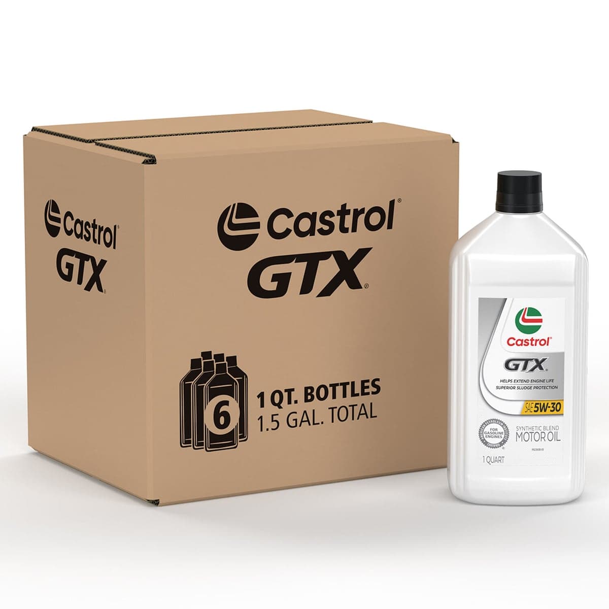 Castrol GTX Aceite de Motor Semi-Sintético SAE 5W-30