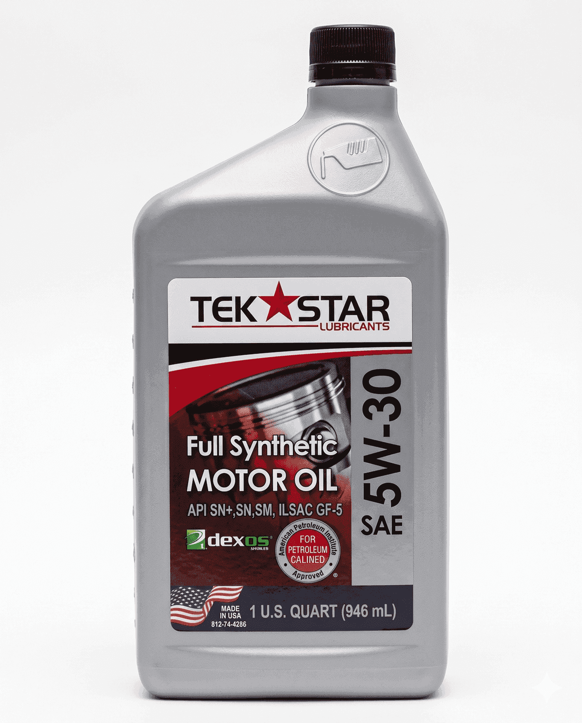 TekStar Full Synthetic Aceite de Motor SAE 5W-30 - Imagen 1