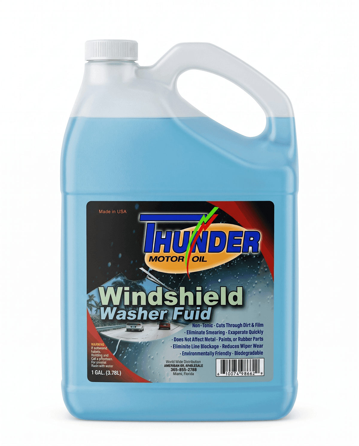 Thunder Windshield Washer Fluid