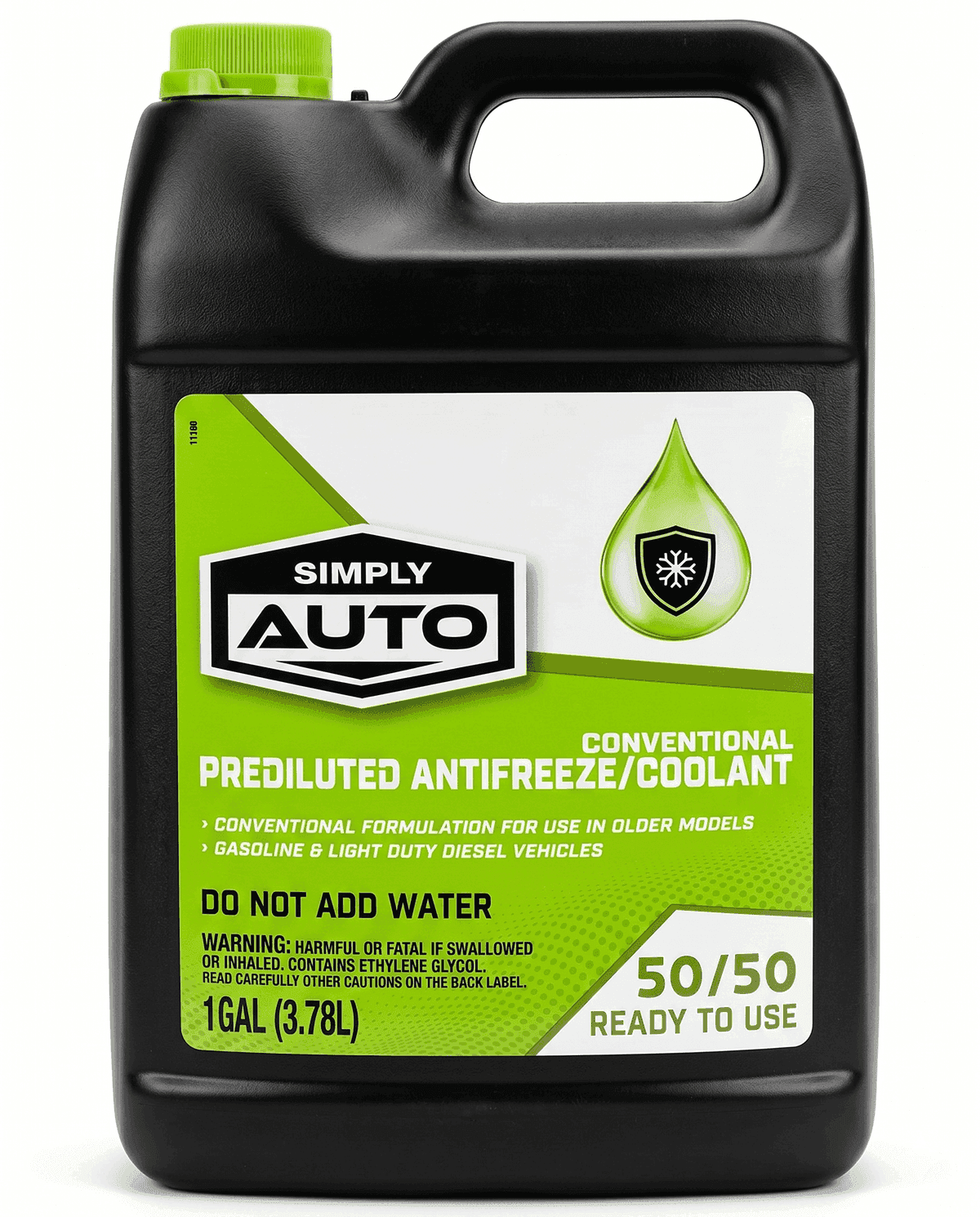 Simply Auto Green 50/50 Anticongelante/Refrigerante