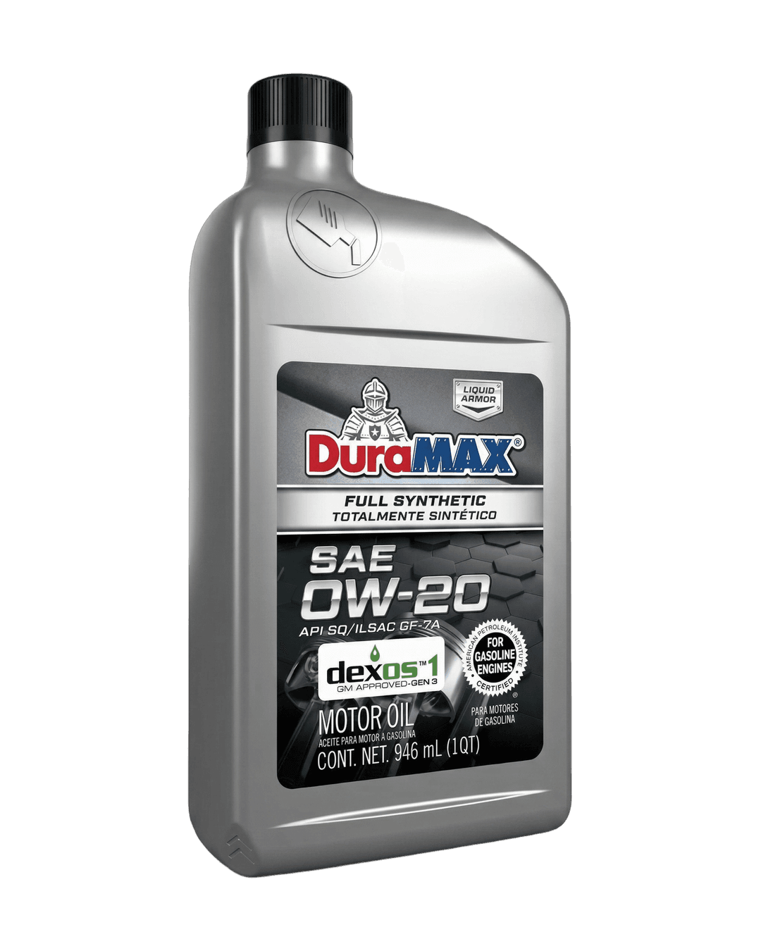 Duramax Full Synthetic Motor Oil XLT Dexos1 Gen2 SAE 0W-20